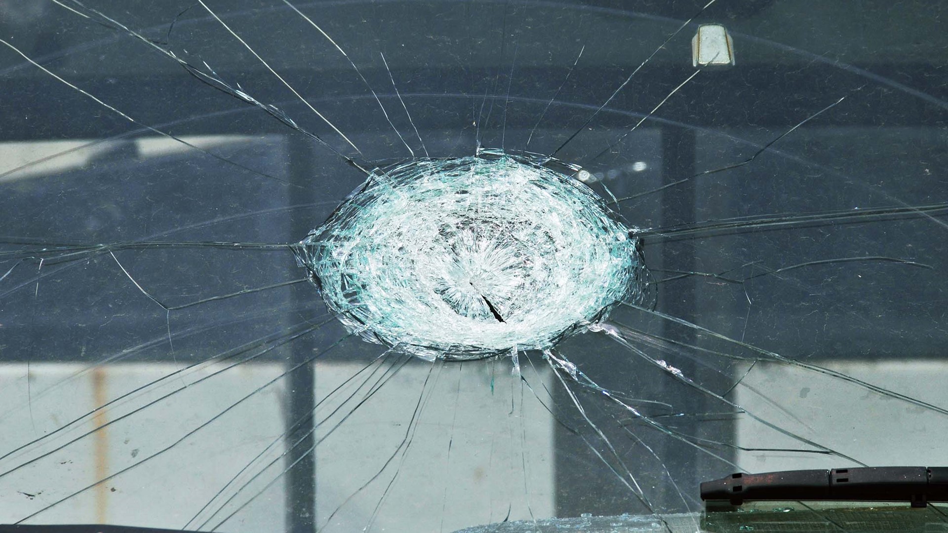 windshield damage